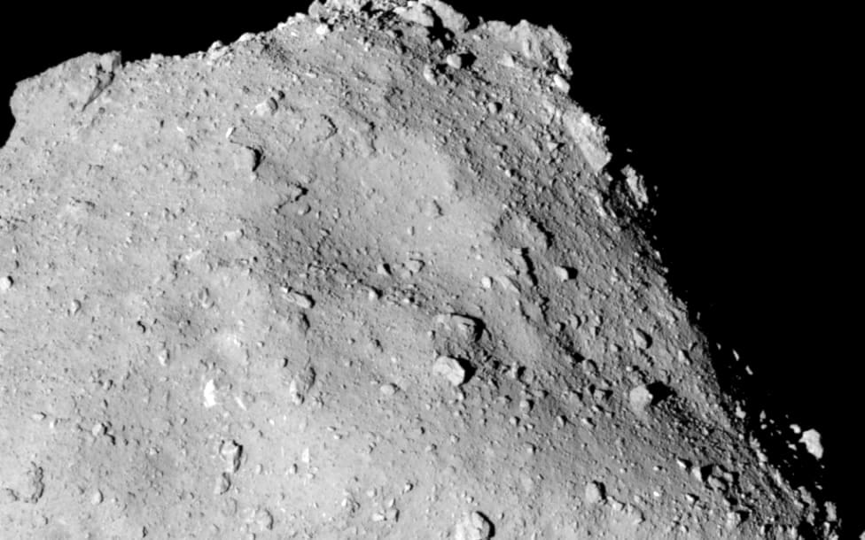The asteroid Ryugu contains every letter of the genetic alphabet